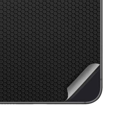 Specialty Vinyl Black Hex Texture Galaxy S25 Skin